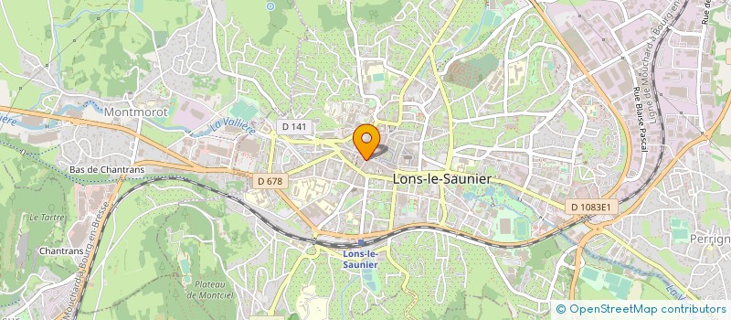 localisation de l'entreprise HOLDING CARRET à LONS-LE-SAUNIER