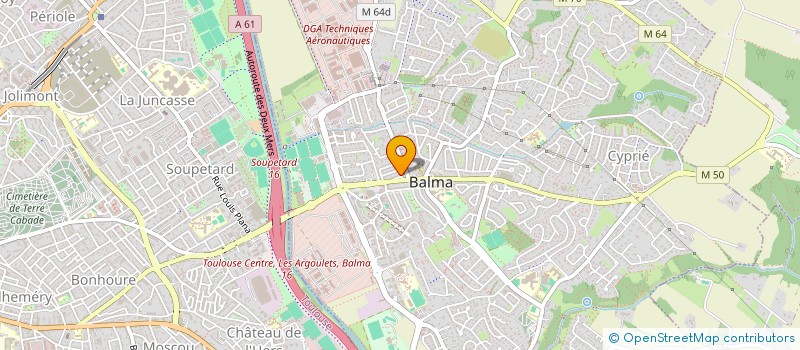 localisation de l'entreprise HOLDING CASAS à BALMA