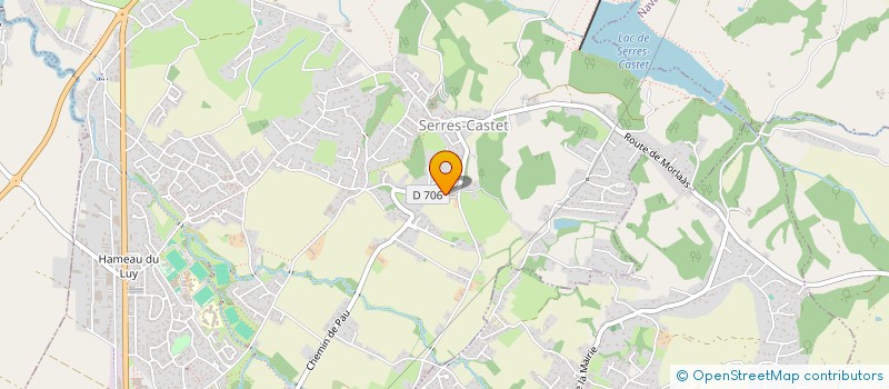 localisation de l'entreprise HOLDING CASENAVE TASTET  SERRES-CASTET