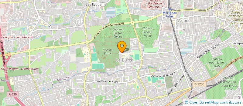 localisation de l'entreprise HOLDING CASES  MERIGNAC