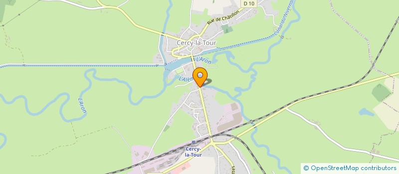 localisation de l'entreprise HOLDING CASSIER  CERCY-LA-TOUR