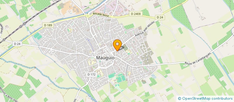 localisation de l'entreprise HOLDING CASTANEA  MAUGUIO