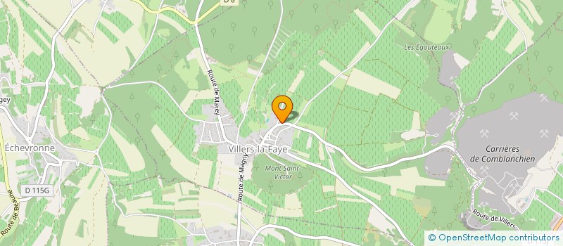 localisation de l'entreprise HOLDING CATHIARD  VILLERS-LA-FAYE