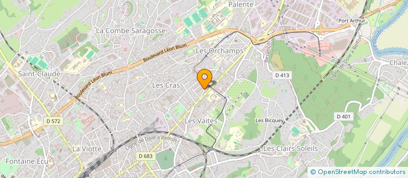 localisation de l'entreprise HOLDING CAUBLIER ASSIYA ET NICOLAS à BESANCON