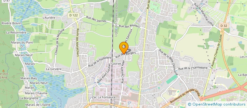 localisation de l'entreprise HOLDING CCTL à LES SABLES D'OLONNE