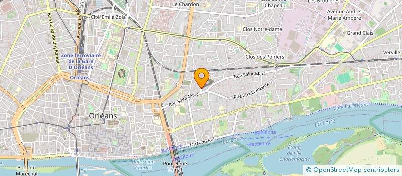 localisation de l'entreprise HOLDING CD à ORLEANS