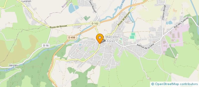 localisation de l'entreprise HOLDING CDLR à SAINT-MARCELLIN-EN-FOREZ