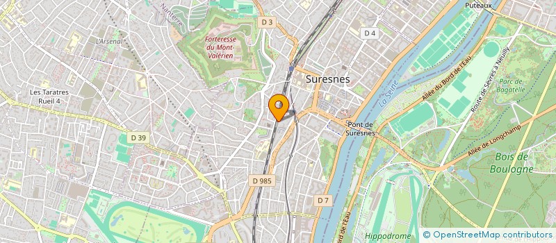 localisation de l'entreprise HOLDING CEDPJ2CW à SURESNES