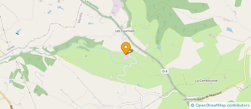 localisation de l'entreprise HOLDING CENTRALE ENERGIE  MONTFA