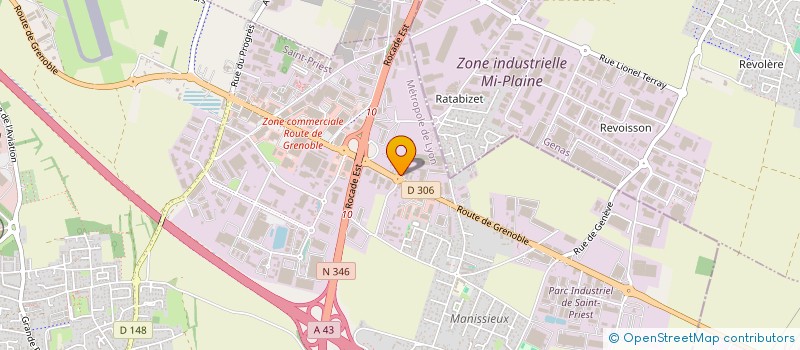 localisation de l'entreprise HOLDING CERVIONI à BORGO