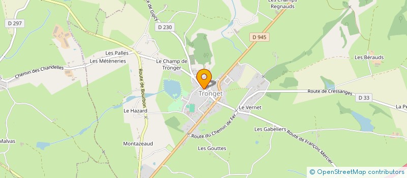 localisation de l'entreprise HOLDING CESC  LE MONTET