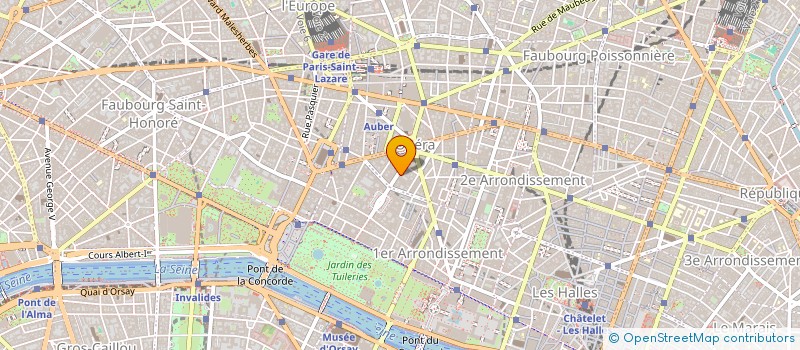 localisation de l'entreprise HOLDING CG CONSTRUCTION  PARIS