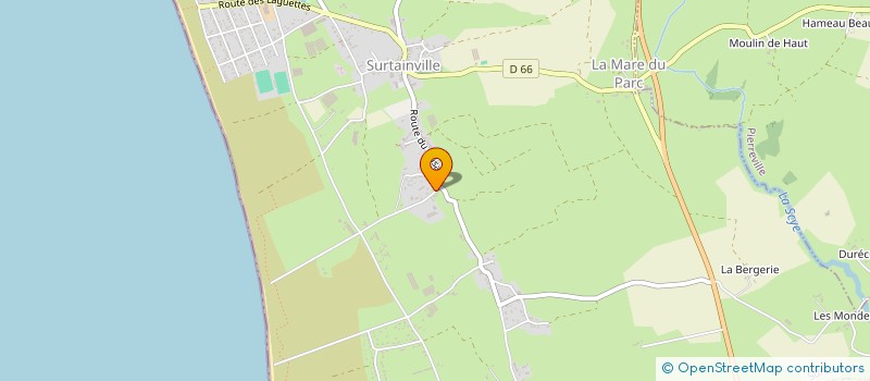 localisation de l'entreprise HOLDING CGS  SURTAINVILLE