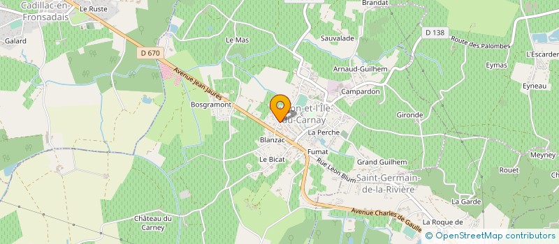 localisation de l'entreprise HOLDING CHANCE  LUGON-ET-L'ILE-DU-CARNAY