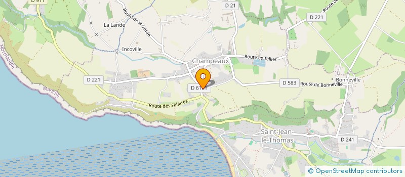 localisation de l'entreprise HOLDING CHANCEREL  CHAMPEAUX