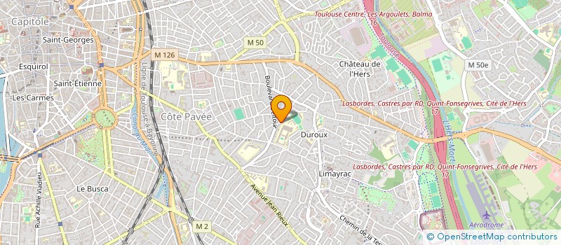 localisation de l'entreprise HOLDING CHANTECLERC à TOULOUSE