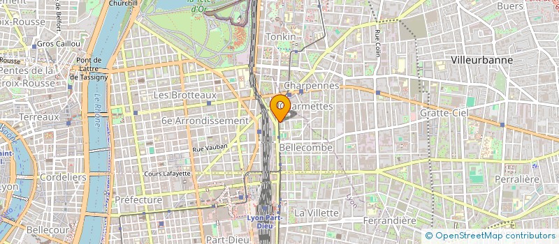 localisation de l'entreprise HOLDING CHANTEUR  LYON