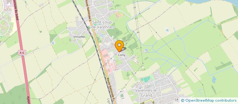 localisation de l'entreprise HOLDING CHARITAT  VARENNES-LE-GRAND