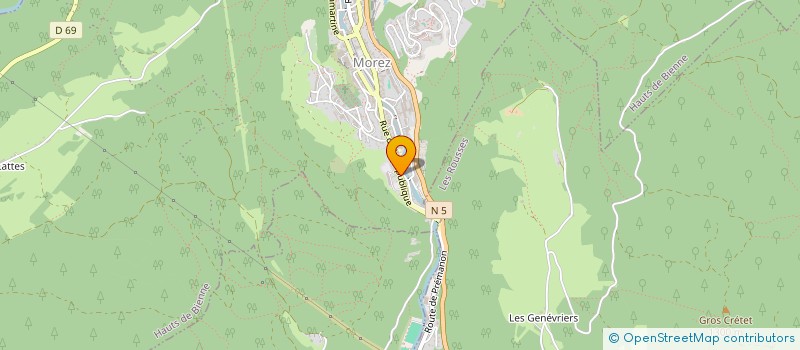 localisation de l'entreprise HOLDING CHARLES  HAUTS DE BIENNE