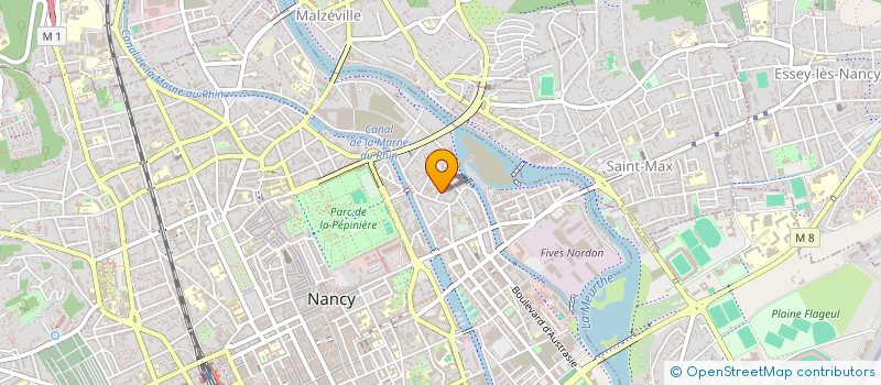 localisation de l'entreprise HOLDING CHARLES INVESTISSEMENT  NANCY