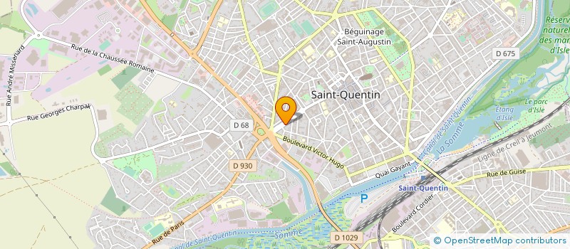 localisation de l'entreprise HOLDING CHARLES SAPHORES à SAINT-QUENTIN