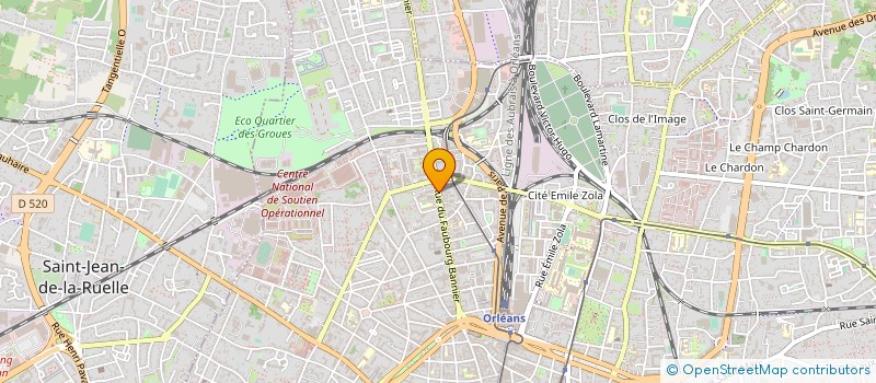 localisation de l'entreprise HOLDING CHARLIE à ORLEANS
