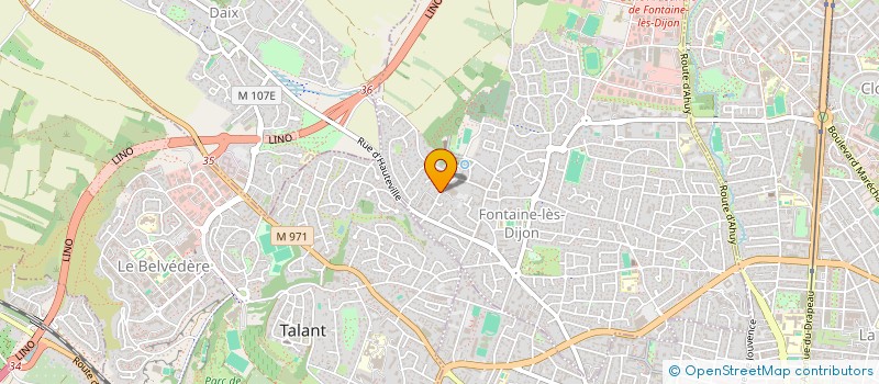 localisation de l'entreprise HOLDING CHARLY  FONTAINE-LES-DIJON