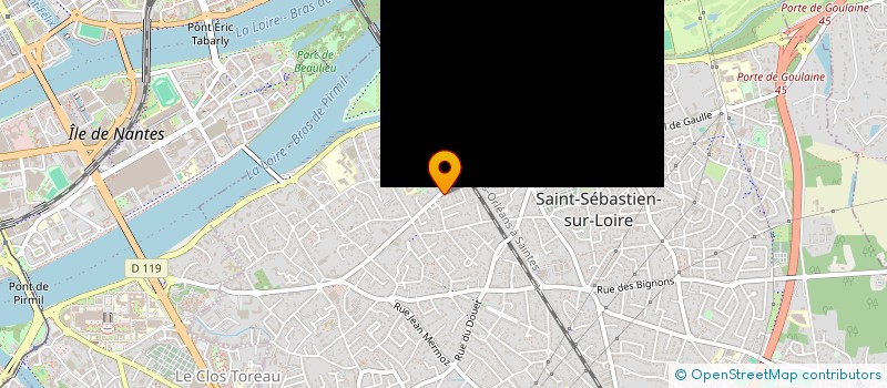 localisation de l'entreprise HOLDING CHAUVIN à SAINT-SEBASTIEN-SUR-LOIRE