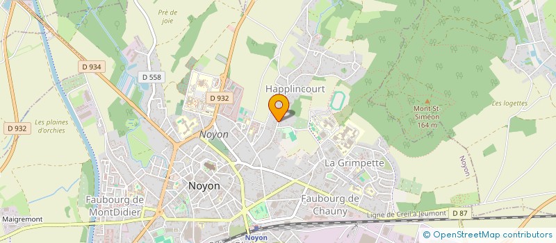 localisation de l'entreprise HOLDING CHEBANI  NOYON