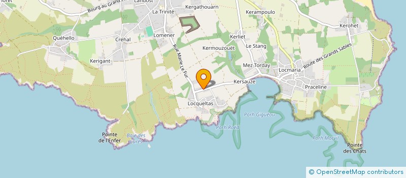 localisation de l'entreprise HOLDING CHECA  GROIX