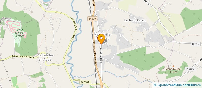 localisation de l'entreprise HOLDING CHEFDEVILLE INVEST  MANNEVILLE-LA-PIPARD