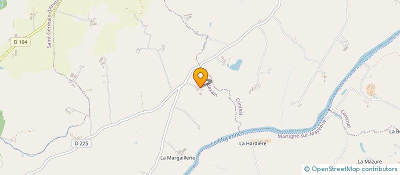 localisation de l'entreprise HOLDING CHESNEAU  ALEXAIN