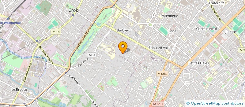 localisation de l'entreprise HOLDING CHEVALIER  ROUBAIX