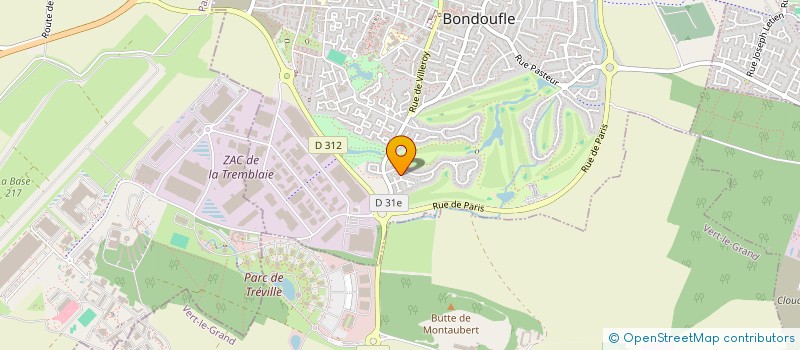 localisation de l'entreprise HOLDING CHINTARAM SRV à BONDOUFLE