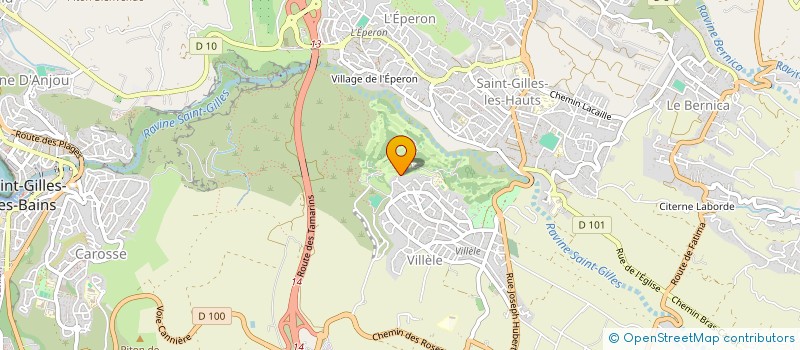 localisation de l'entreprise HOLDING CHOMON  SAINT-PAUL