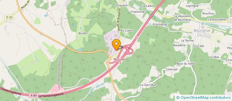 localisation de l'entreprise HOLDING CHORT  LES LECHES