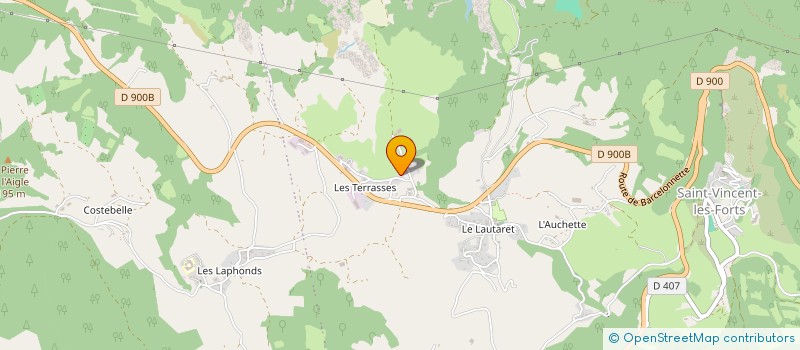 localisation de l'entreprise HOLDING CHOUKRI  UBAYE-SERRE-PONCON