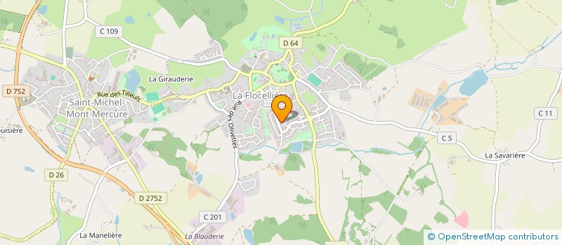 localisation de l'entreprise HOLDING CHRISTOPHE MORIN à SEVREMONT
