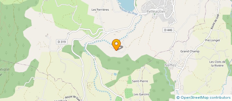 localisation de l'entreprise HOLDING CIMER à LA ROCHETTE