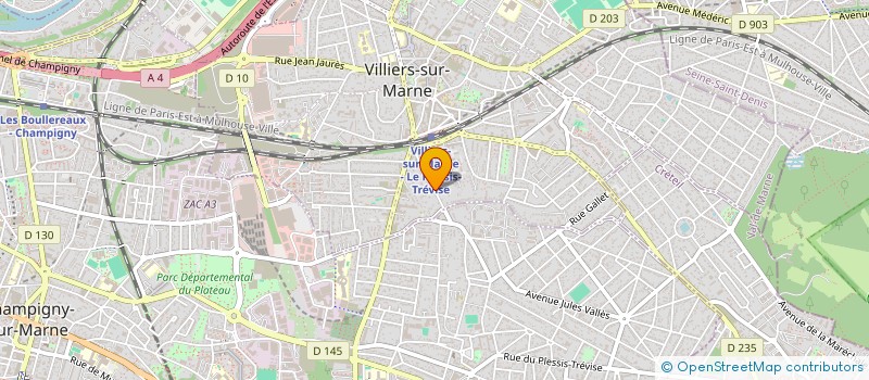 localisation de l'entreprise HOLDING CINDY à VILLIERS-SUR-MARNE