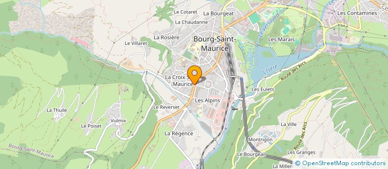 localisation de l'entreprise HOLDING CIVILE SEVERINE IOGNA  BOURG-SAINT-MAURICE