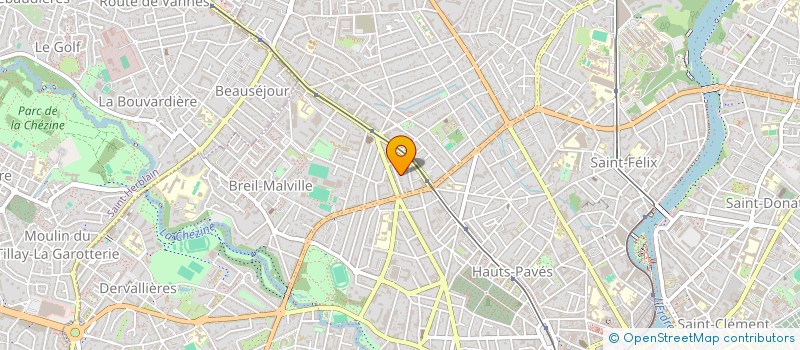 localisation de l'entreprise HOLDING CJEB  NANTES