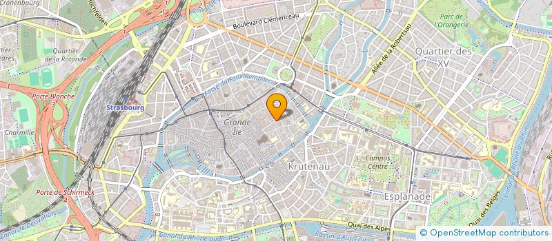 localisation de l'entreprise HOLDING CKMP  STRASBOURG