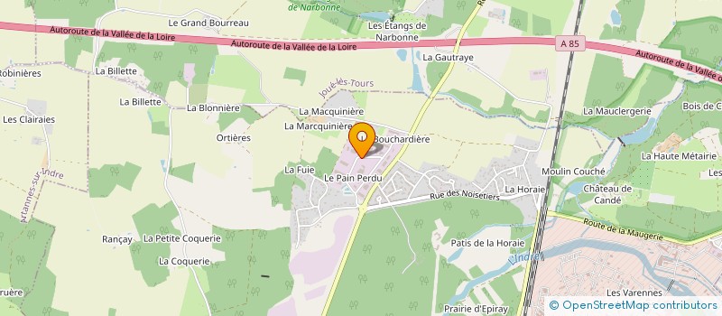 localisation de l'entreprise HOLDING CL  MONTS