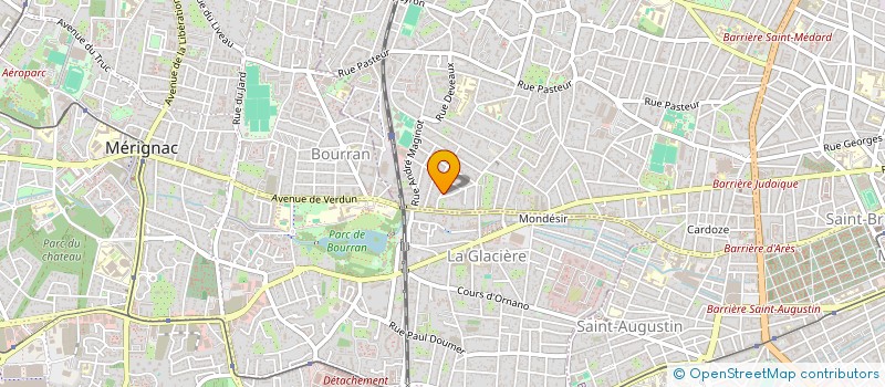 localisation de l'entreprise HOLDING CLAIRE DEL ARCO  BORDEAUX