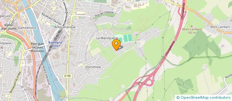 localisation de l'entreprise HOLDING CLAN  SAINT-MARTIN-BOULOGNE