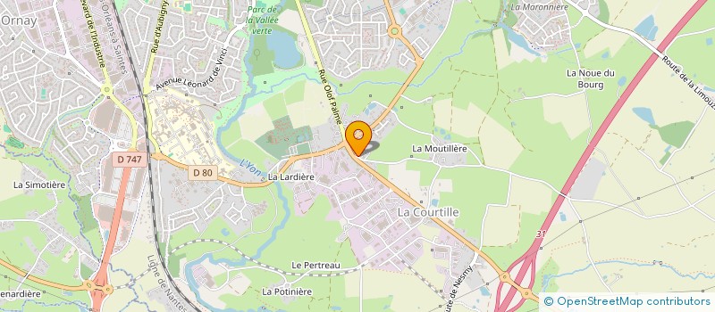 localisation de l'entreprise HOLDING CLARAMEL  LA ROCHE-SUR-YON
