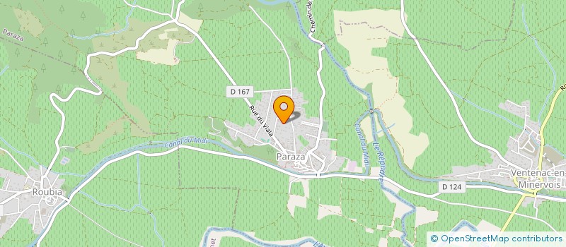 localisation de l'entreprise HOLDING CLARET  PARAZA