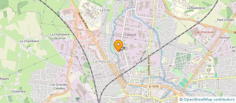 localisation de l'entreprise HOLDING CLEAN AUTO  BOURG-EN-BRESSE