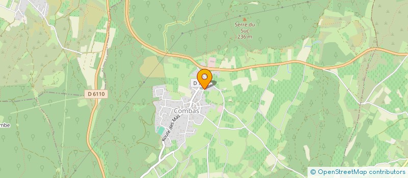 localisation de l'entreprise HOLDING CLEMENT MOLINELLI  COMBAS